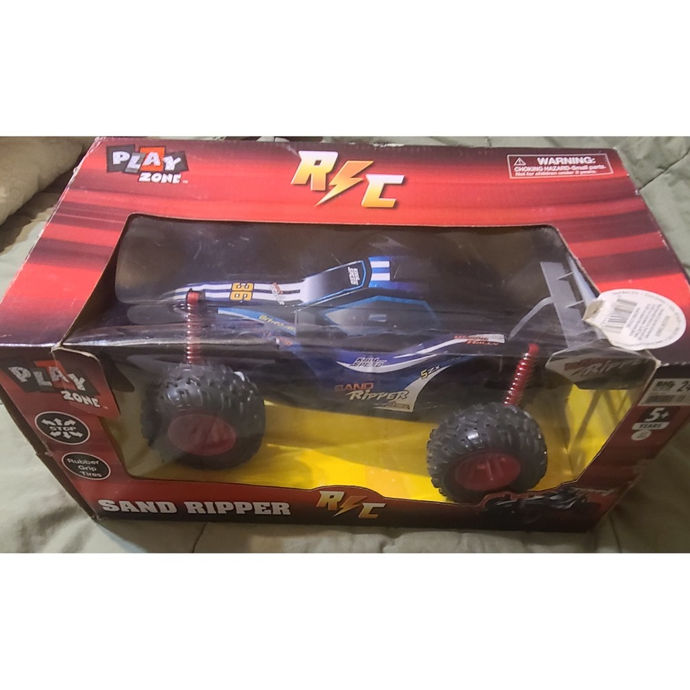 Play Zone Sand Ripper RC Buggy Kids Blue 96157 New‎ in Box Off-Road Car